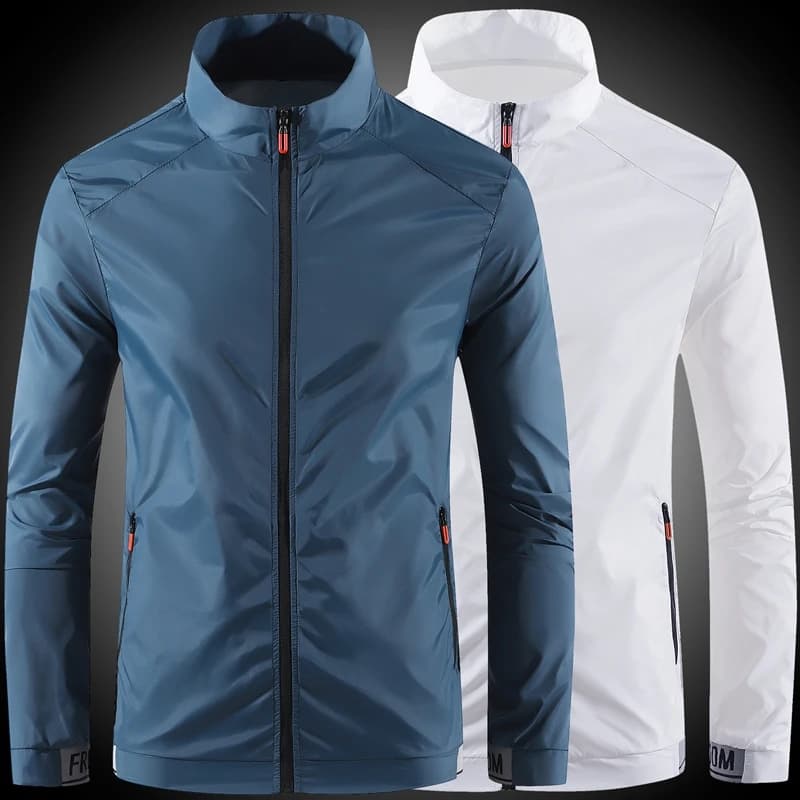 Veste protection solaire été pêche homme - Tissu glacé respirant anti-UV vêtement frais
