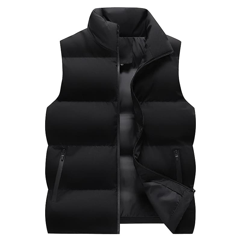 Gilet d'hiver pêche épais chaud respirant coupe-vent qualité premium pour hommes extérieur
