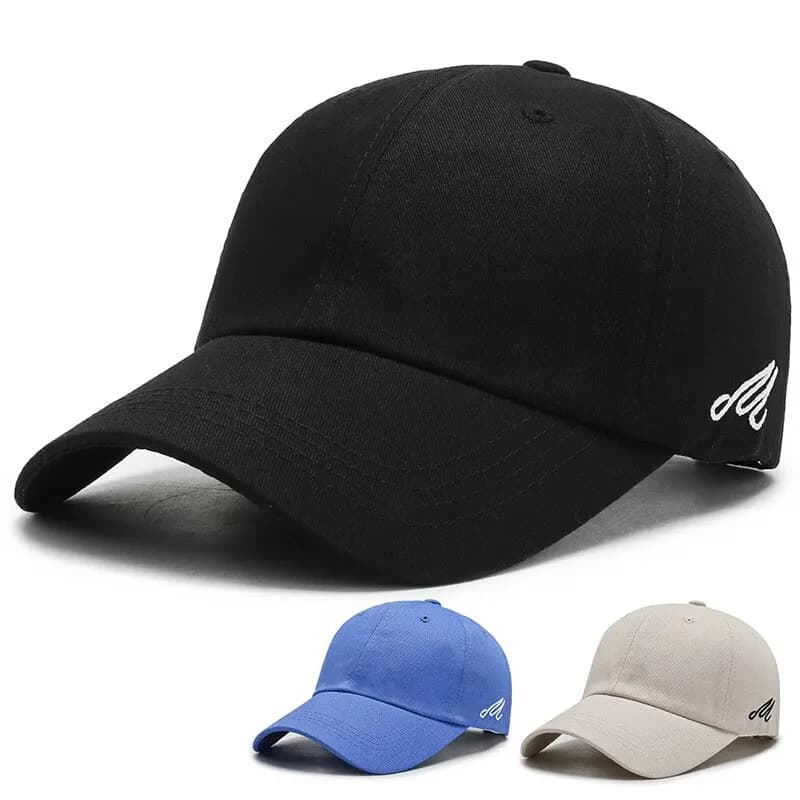 Casquette baseball unisexe broderie polyester coton printemps automne loisir sport pêche décontractée