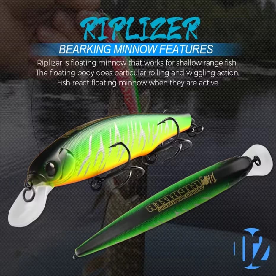 Leurre Riprizer 110 11cm 15g plongée 1.5m - wobblers carpe BEARKING meilleur prix