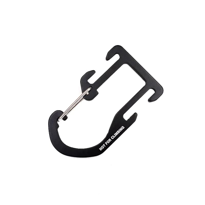 Boucle tactique Woojin en alliage d'aluminium ultra-léger - Accessoire détachable rapide pour pêche