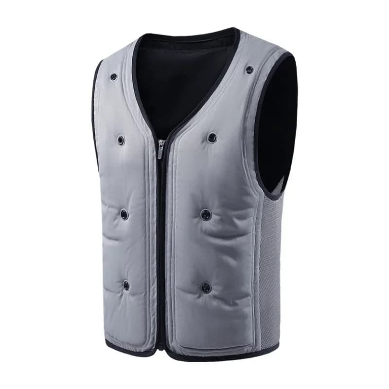 Veste rafraîchissante homme pour travail en extérieur et fortes chaleurs été par évaporation d'eau