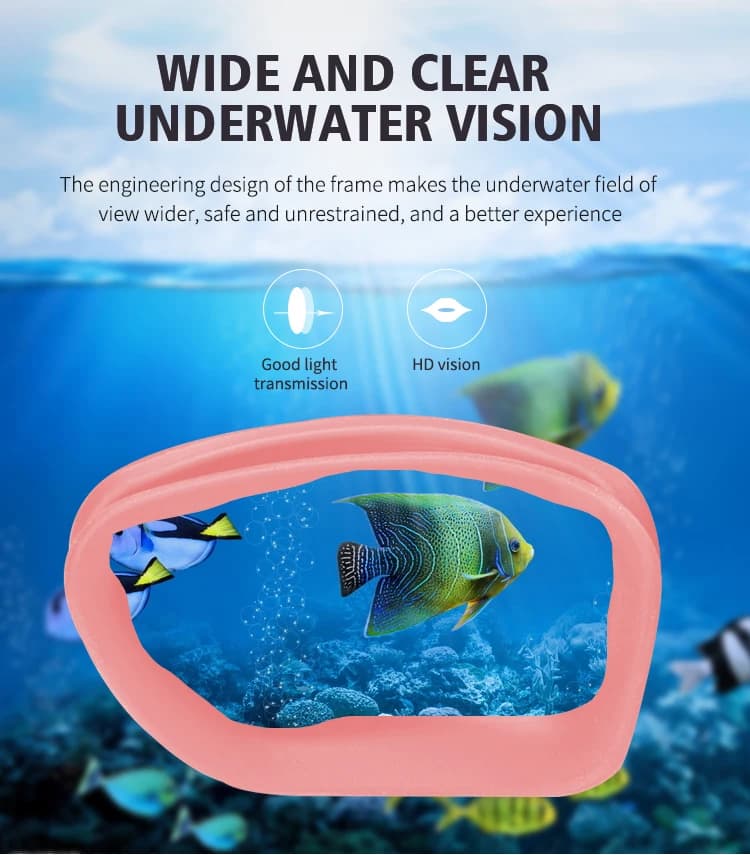 Lunettes de natation enfants 3-15 ans anti-buée étanches grand champ vision HD piscine mer