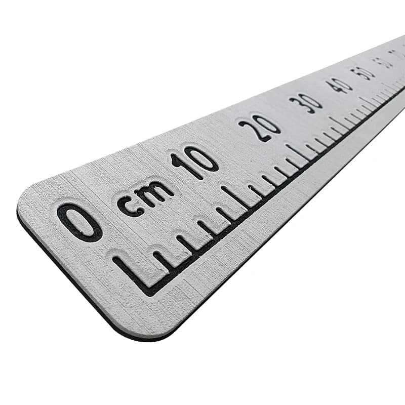 Règle de mesure poisson EVA 100cm adhésive - mousse flottante pour bateau et kayak de pêche étanche