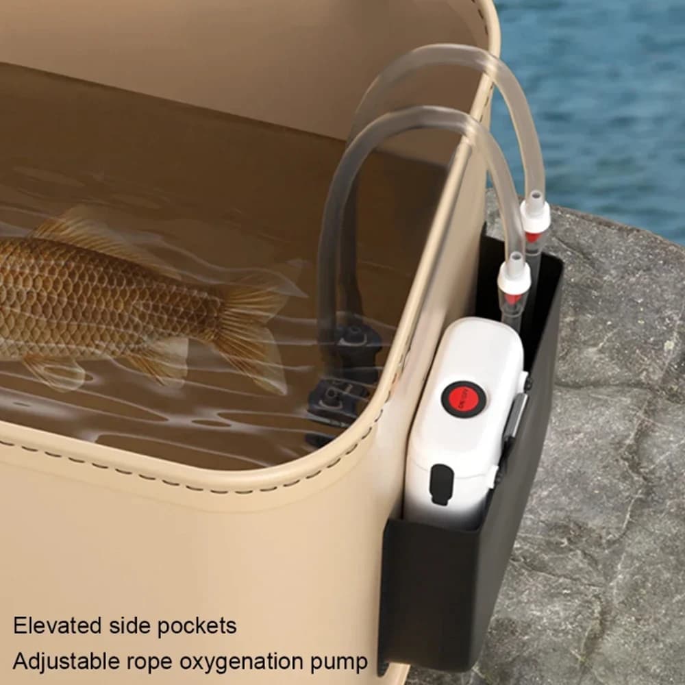 Seau de pêche 8L et 13L - Organisation matériel de pêche - Accessoires et équipement complet