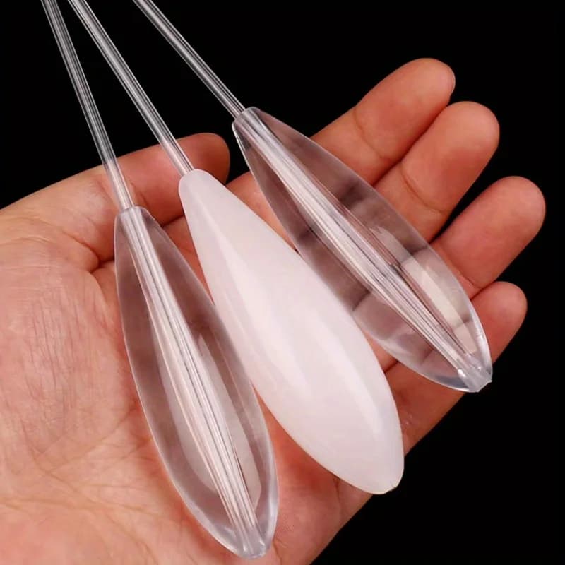 Flotteur bombard acrylique pour la pêche de la carpe et du black bass, flotteur coulissant pêche en étang