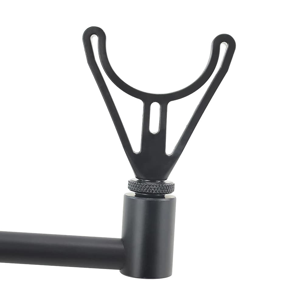 Support canne pêche carpe 2 pièces Hirisi pour piquets de berge - Rod rest head bank sticks