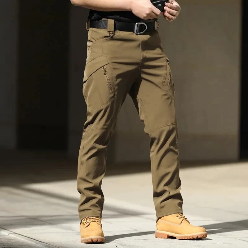 Pantalon cargo tactique été 2024 séchage rapide multi-poches pêche randonnée homme