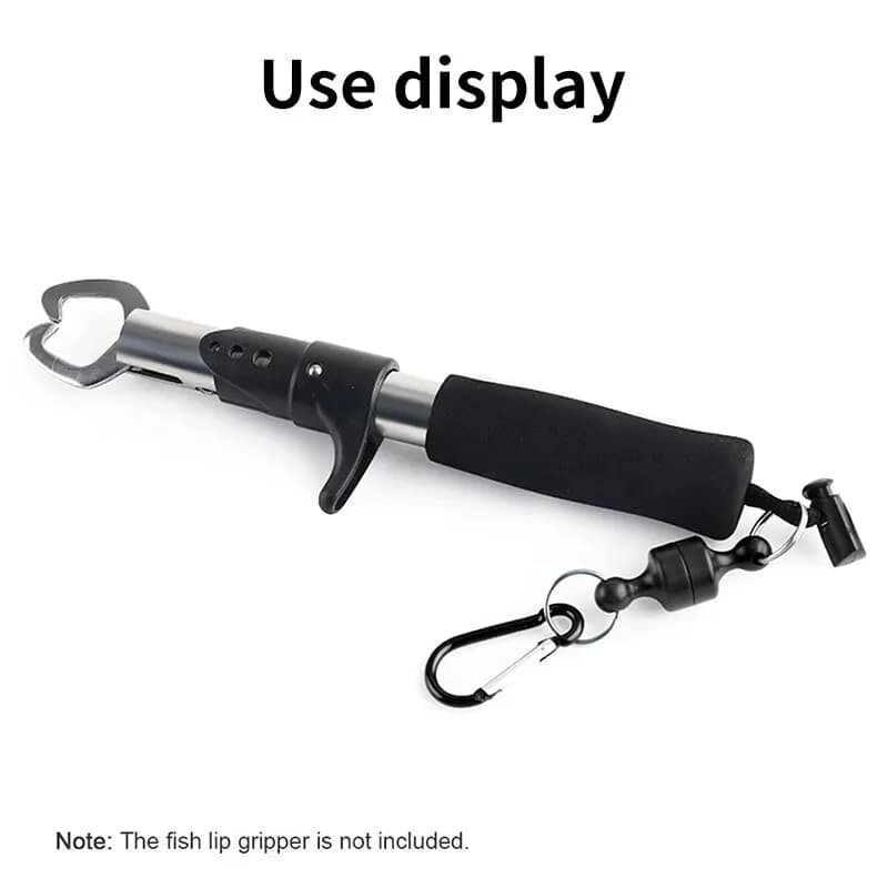 Boucle magnétique de pêche puissante sans corde pour accrocher et décrocher rapidement votre matériel