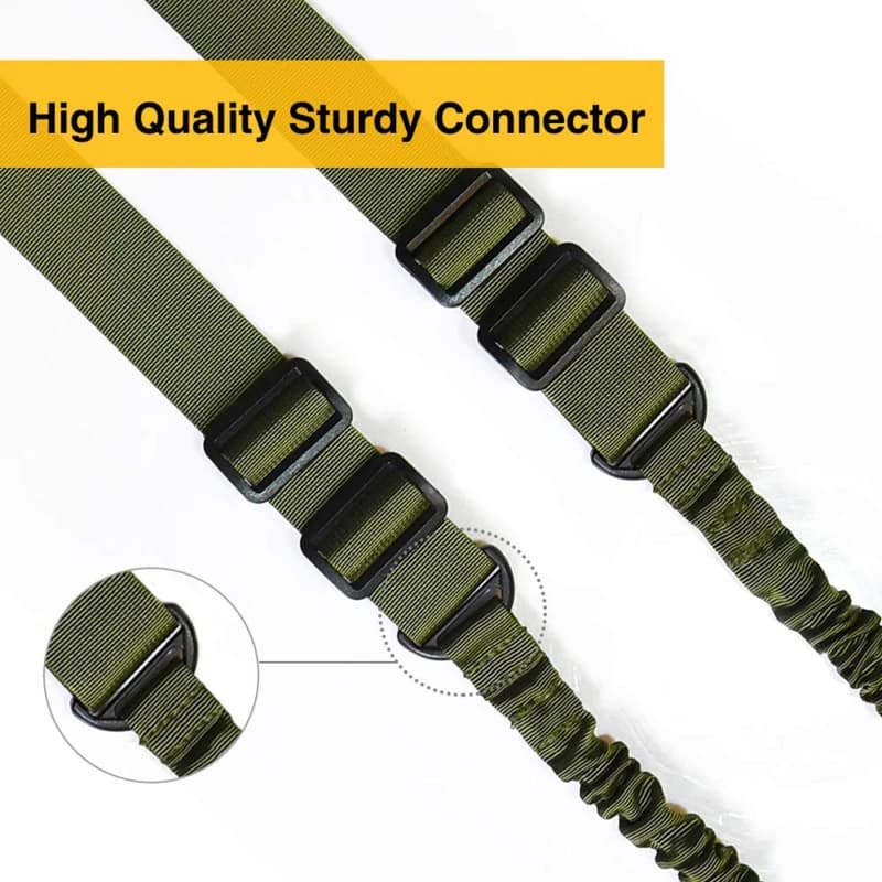 Bretelle fusil 2 points réglable pêche - Sangle traditionnelle crochet QD métal fusil pêche AR AK