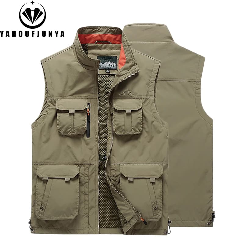 Veste de pêche Lixada respirante avec gilet de sauvetage intégré pour pêche en rivière et sécurité aquatique