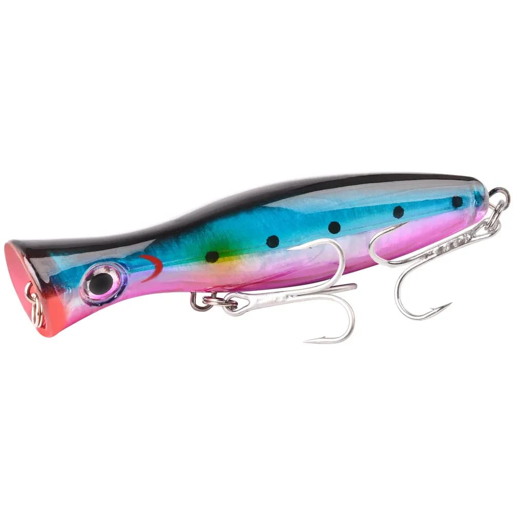Leurre de pêche flottant popper 41g et 83g, appât dur leurre topwater pour traîne et lancer