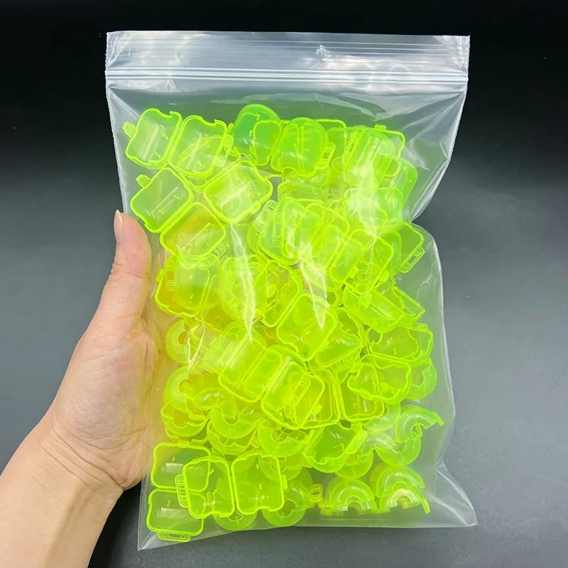 50 protecteurs d'hameçons calmar ShareShark - Coques parapluie pour hameçons crevettes et bois
