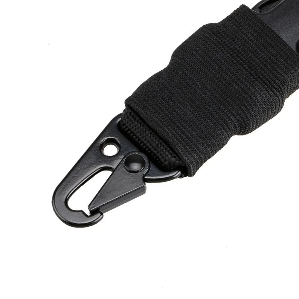 Bretelle élastique tactique à point unique pour fusil de pêche sous-marine avec coussin