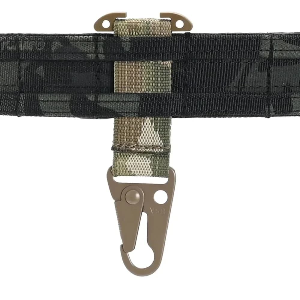 Crochet MOLLE tactique avec clip ceinture - Accessoire pour gilet de pêche et clés de matériel