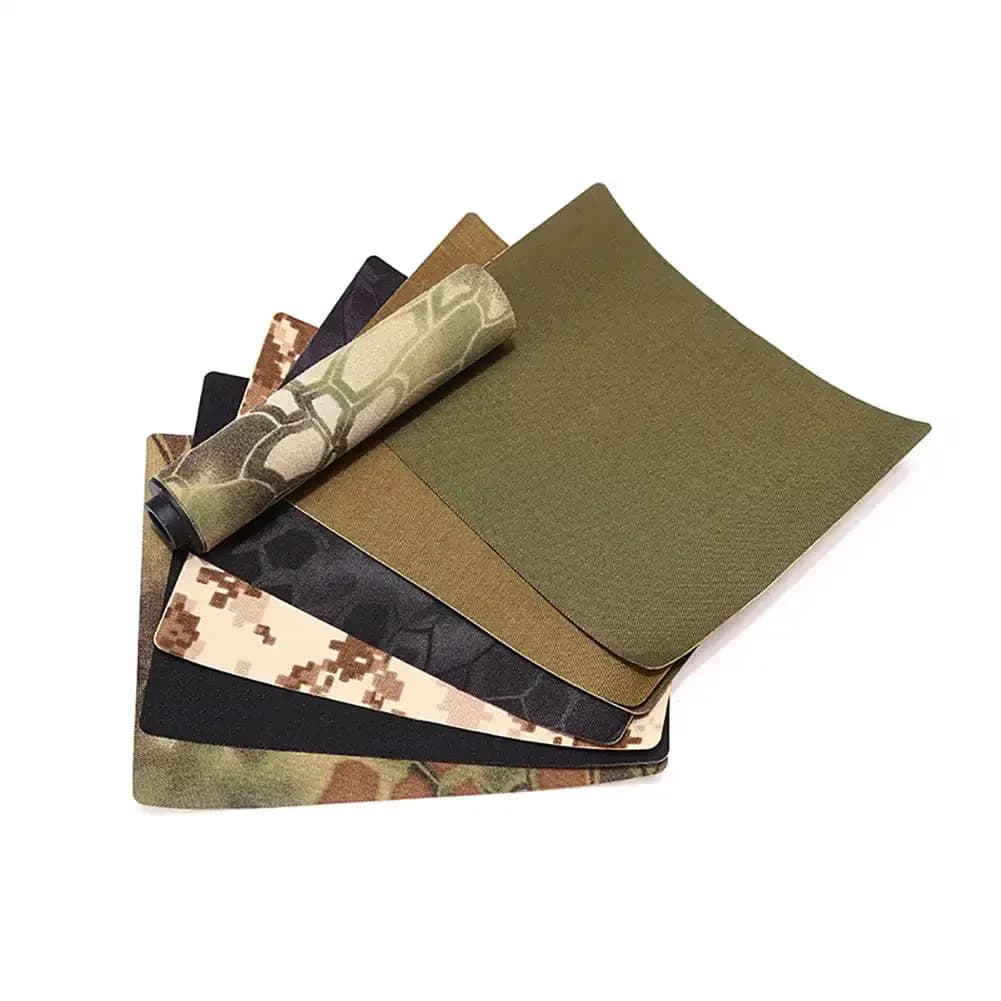 Ruban camouflage adhésif étanche - Protection silencieuse pour cannes et équipements de pêche