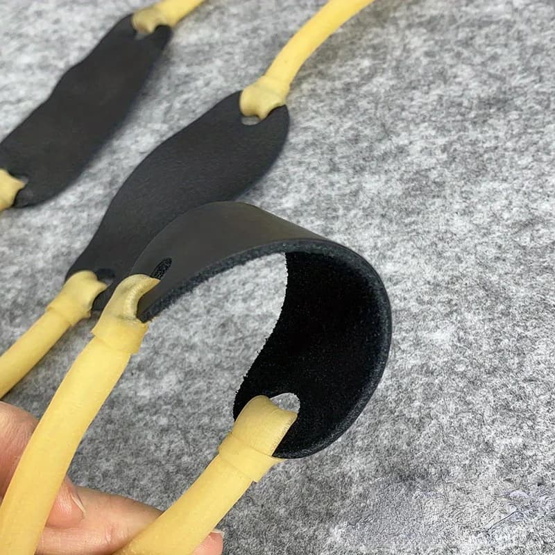 Bandes élastiques en latex naturel pour fronde de pêche - Équipement de chasse sous-marine et pêche