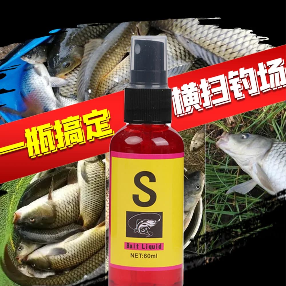 Appât liquide carpe et carassin crucian 60ml additif pour amorçage et pêche au coup