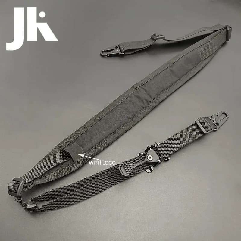 Bretelle tactique QD réglable 2 points - Pour fusil de pêche en nylon résistant à l'eau
