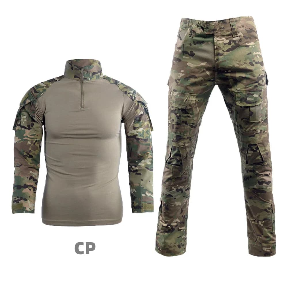 Uniforme tactique G2 + Ghillie pour pêche survival et activités outdoor extrêmes