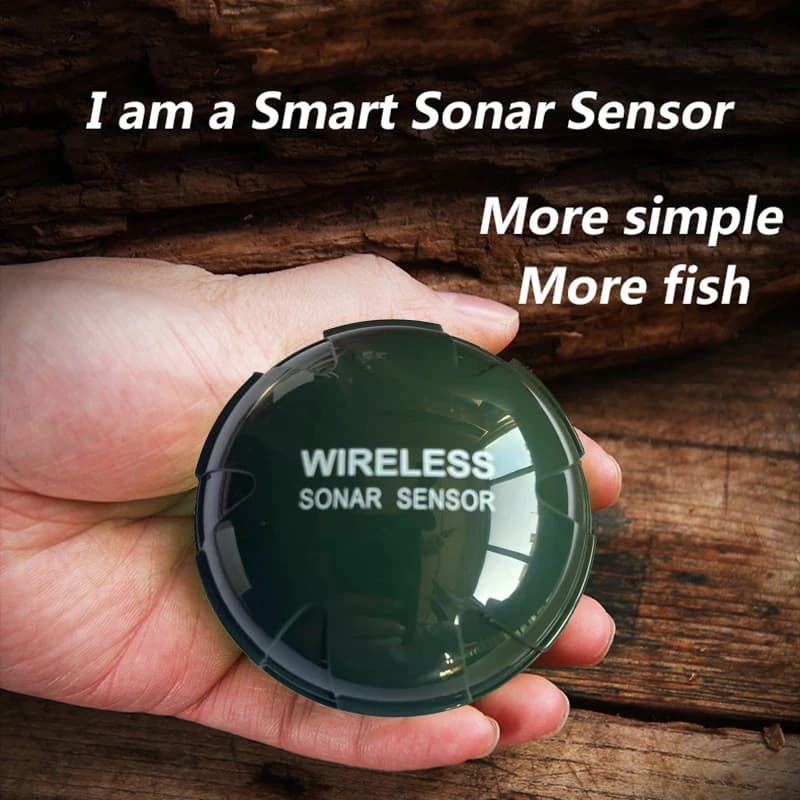 Sondeur poissons Bluetooth portable sans fil échosondeur capteur profondeur pour pêche lac mer iOS Android
