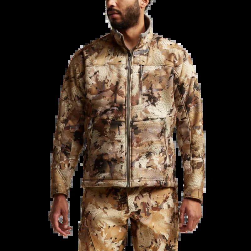 Veste de chasse imperméable homme - Couche intermédiaire 3 couches - Vêtement technique pêche extérieur