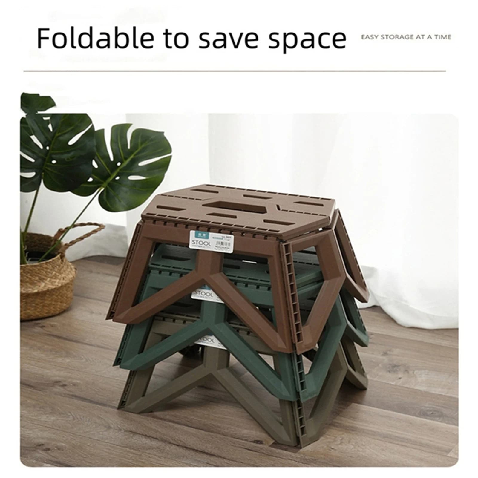 Tabouret pliant portable haute résistance pour pêche - Petit siège durable camping et plage