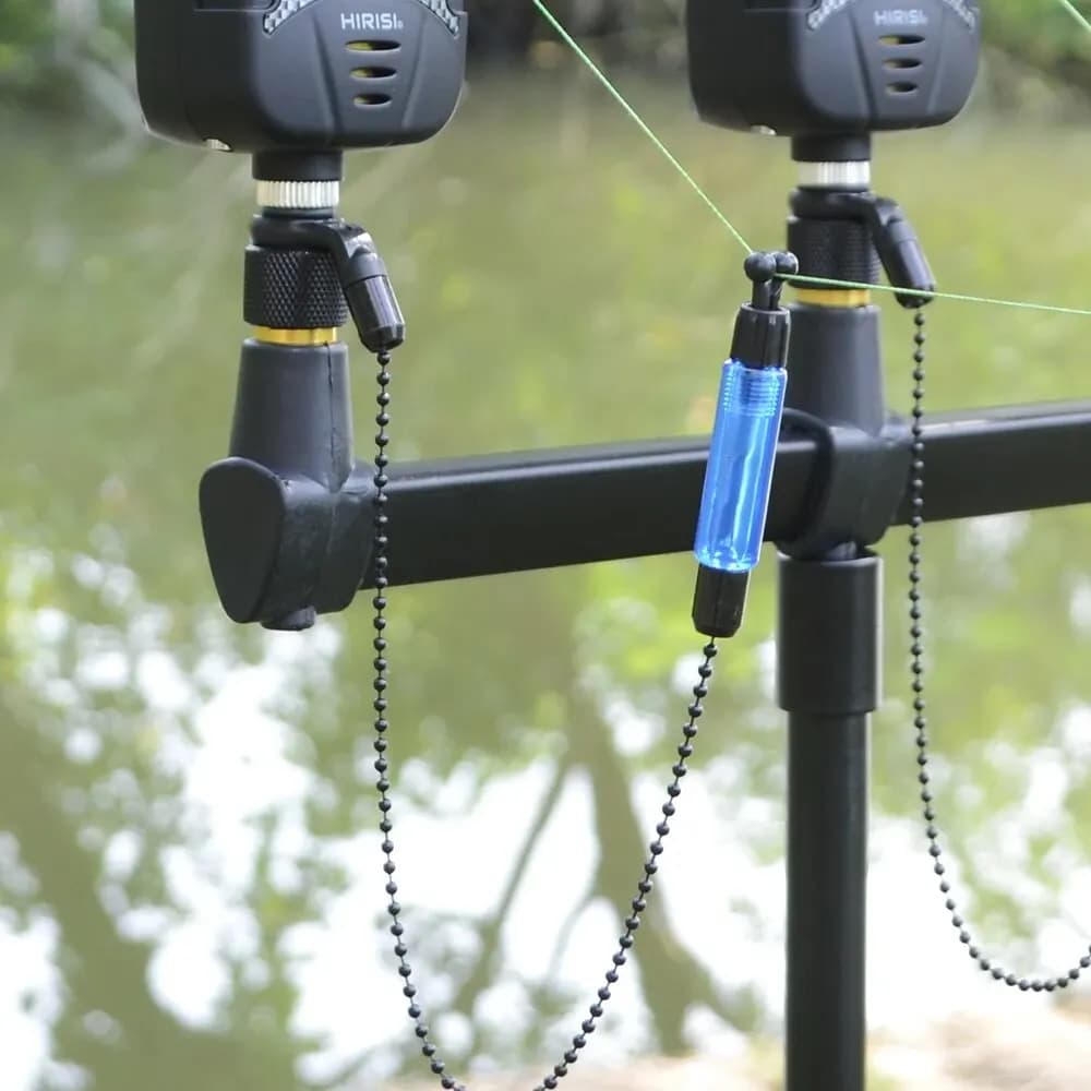 4 swingers indicateurs de touche Hirisi pour alarmes de pêche accessoires carpe 2024