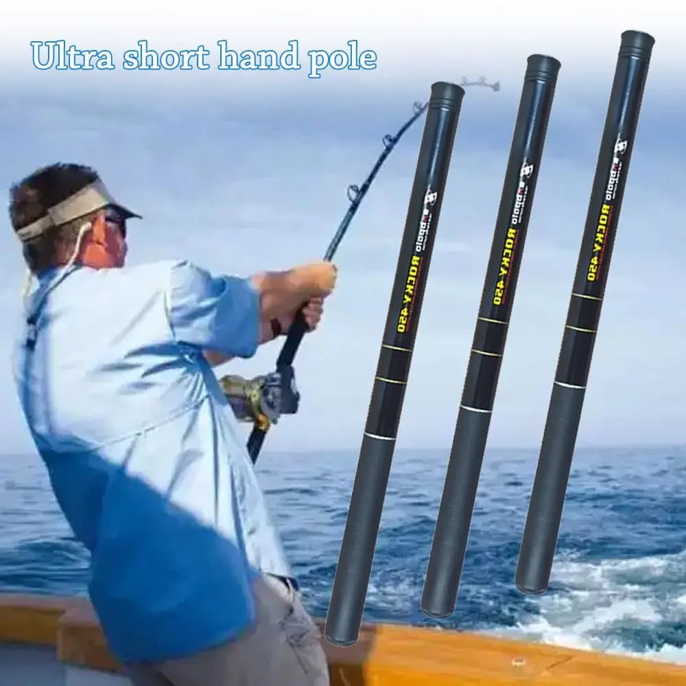 Canne télescopique ultralégère carbone pêche ruisseau lac carpe feeder portable France