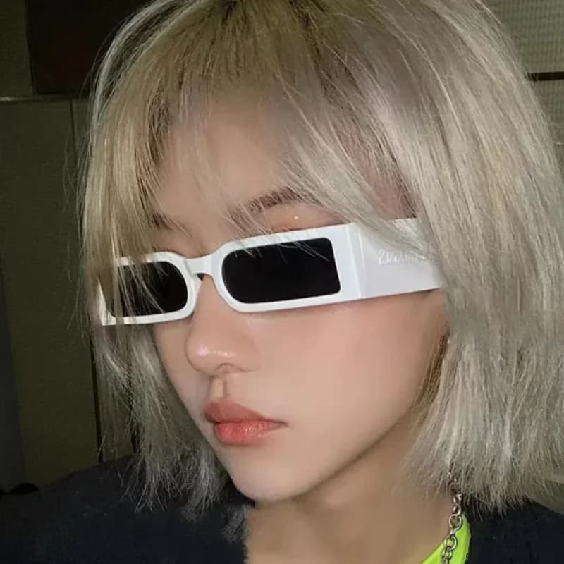 Lunettes de soleil carrées chat 2023 UV400 - Style tendance pour pêche en étang et loisirs