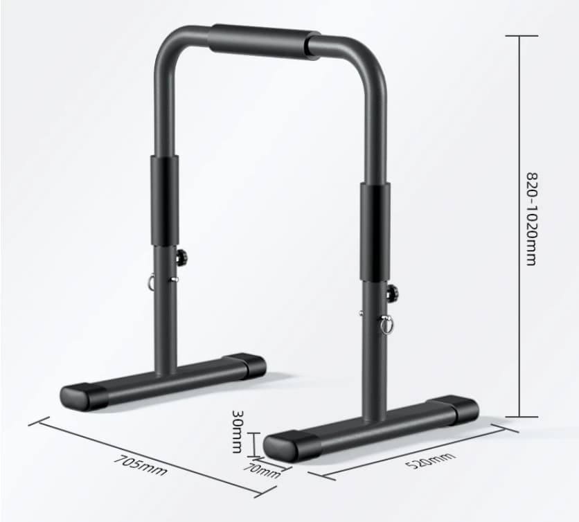 Station de dips et barres parallèles pour musculation et powerlifting - Matériel robuste