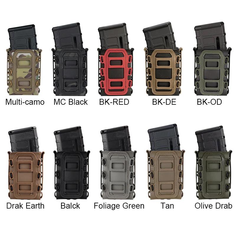 Poches tactiques pour chargeurs MOLLE, transport sécurisé pour accessoires pêche en bateau
