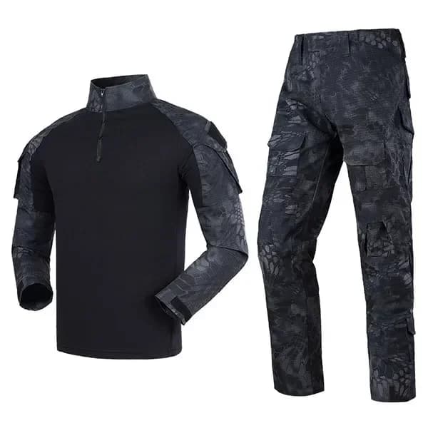 Ensemble BDU tactique complet - Tenue camouflage polyvalente paintball chasse pêche
