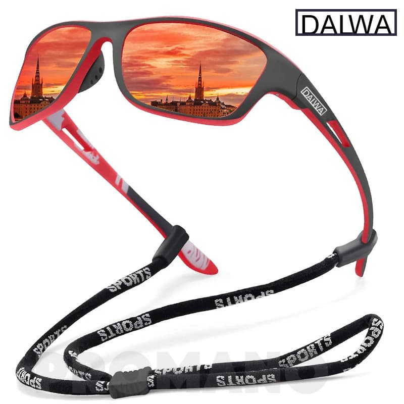 Lunettes de pêche polarisées homme UV400 pour conduite randonnée et pêche sportive
