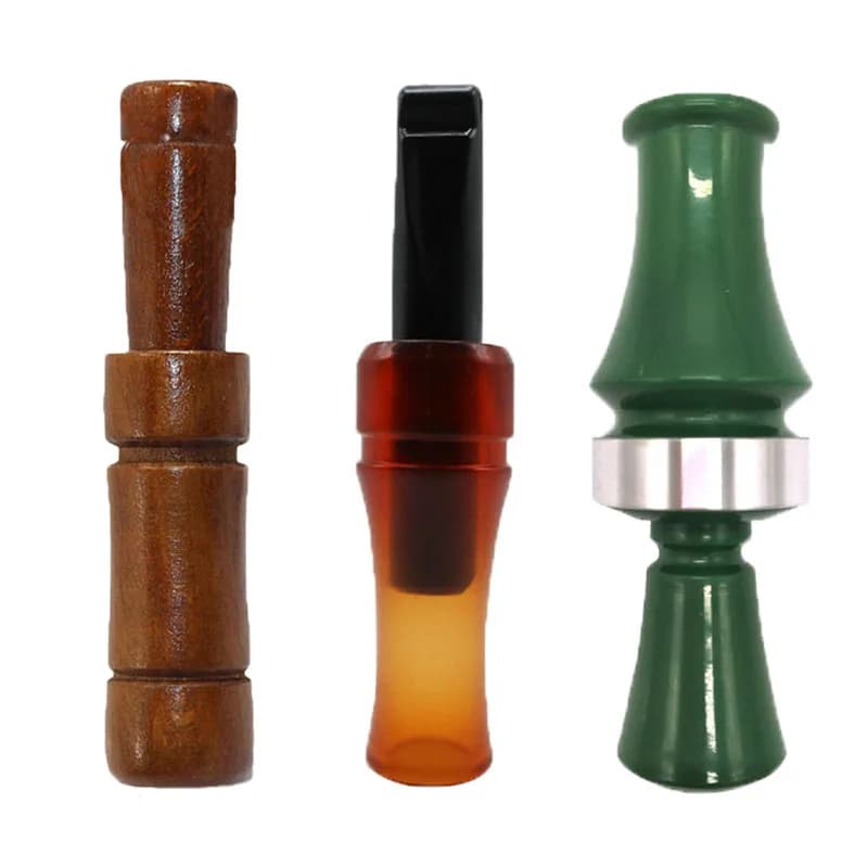 Sifflet imitation cerf canard corbeau - Appât de chasseur avec sons originaux pour piégeage et leurre