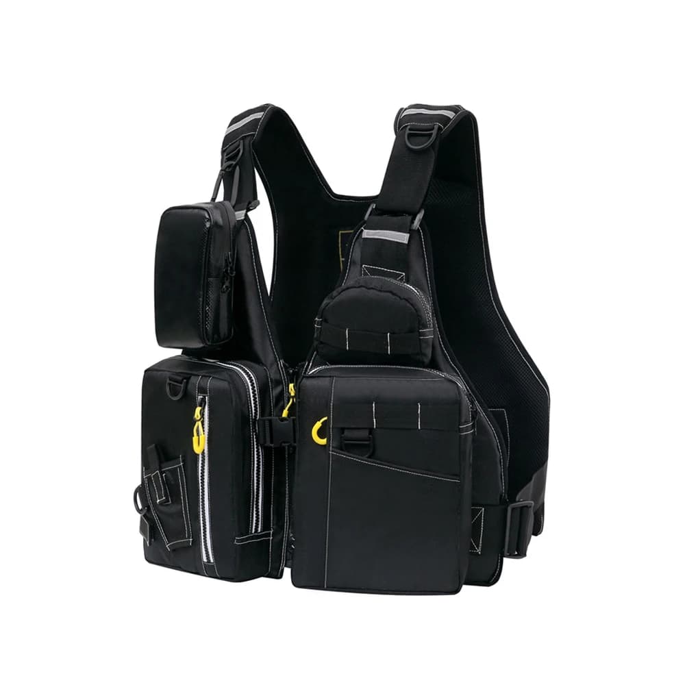 Veste de sauvetage multifonction pêche : sécurité, flottabilité et rangements essentiels pour vos sorties