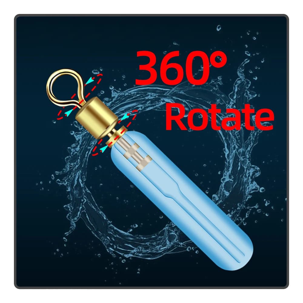 Manchon Flottant Silicone Haute Qualité avec Connecteur Laiton Anti-Rouille pour Montage Coulissant Pêche