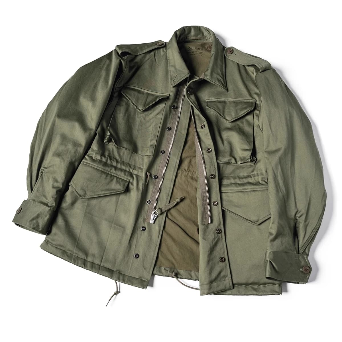 Veste de terrain Bronson M-51 vintage - Reproduction militaire - Manteau armée M-43 M-65 pour homme