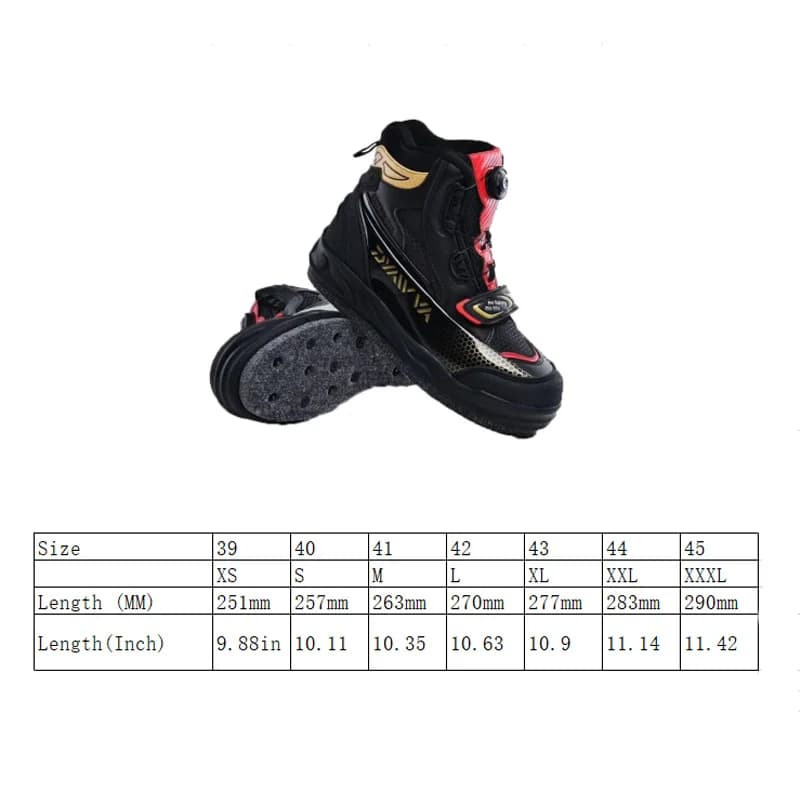 Bottes pêche TM-2800BL extérieur résistantes usure étanches sport anti-dérapantes nouvelles chaussures techniques