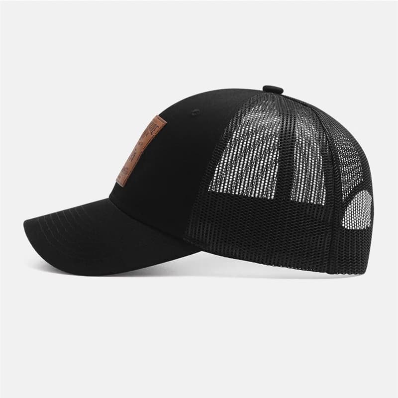 Casquette de pêche quatre saisons avec icône cerf pour pêche hiking et protection UV