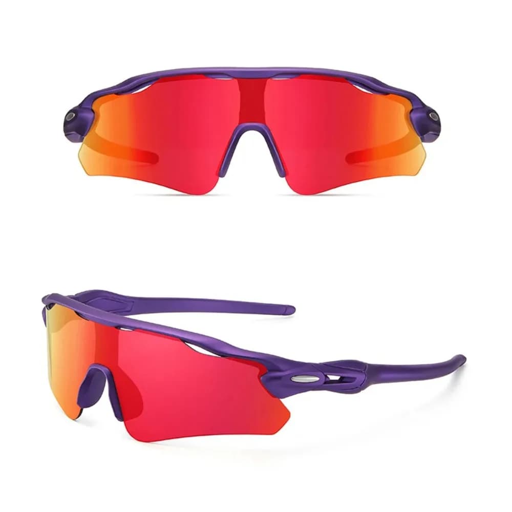 Lunettes de soleil polarisées HD pour homme - Conduite vélo pêche - Protection UV complète activités outdoor