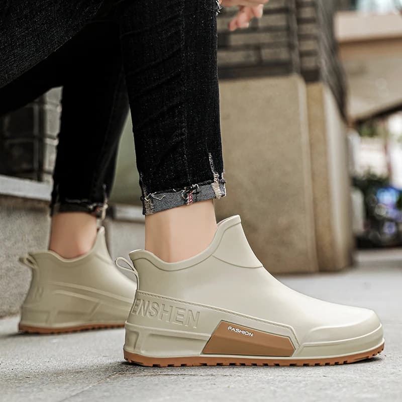 Chaussures pêche unisexe basse cylindre imperméables - Style tendance activités extérieures