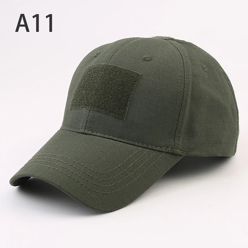 Casquette camouflage tactique pêche combat - Snapback unisexe paintball outdoor été protection solaire