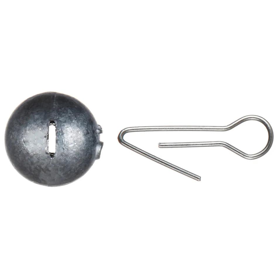 Plombs de pêche 5 pièces 2g-18g avec émerillon pour pêche en eau profonde et leurres