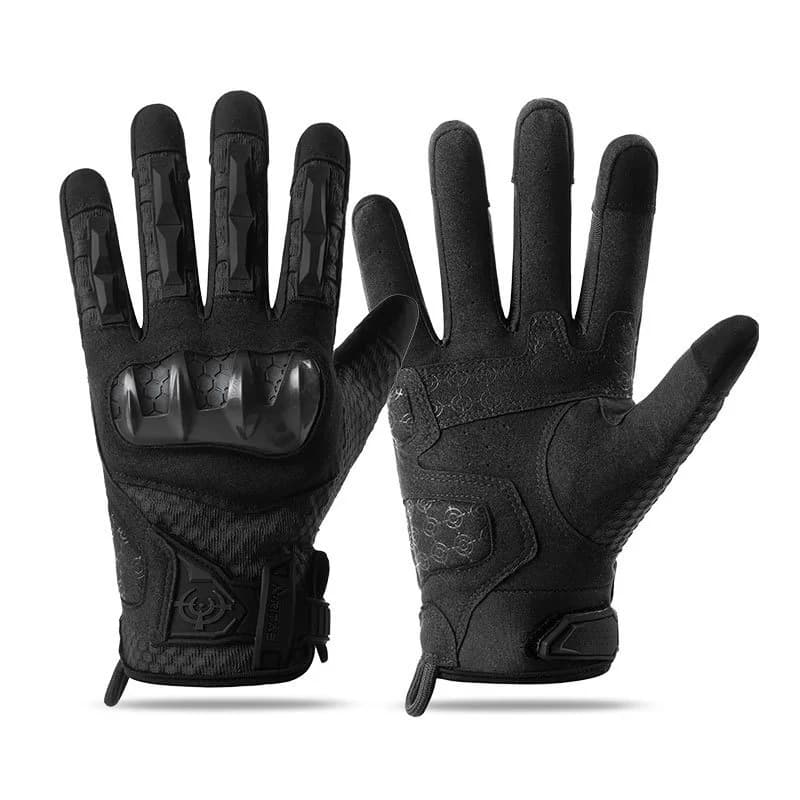 Gants tactiques demi-doigts pleine main anti-dérapage coque dure pêche sport