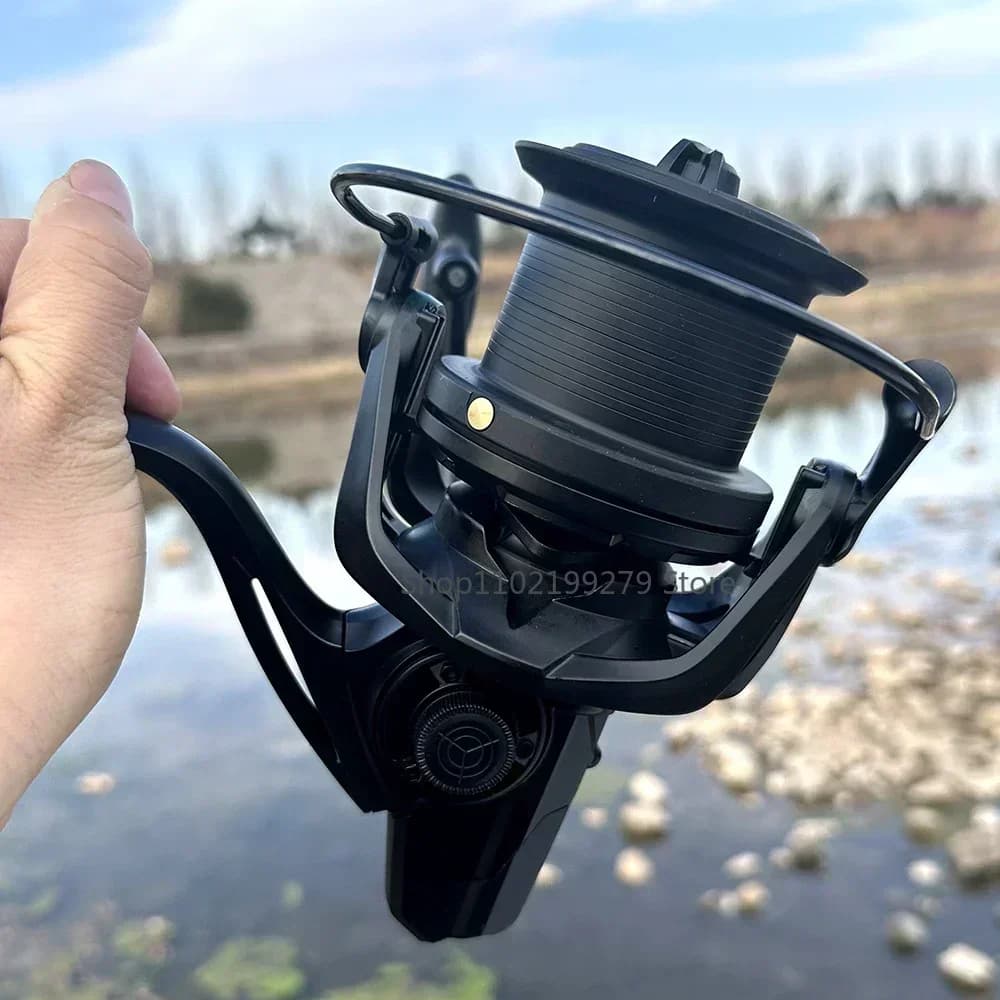Moulinet de pêche spinning puissant 20KG max drag pour mer et eau douce série 6000 à 14000