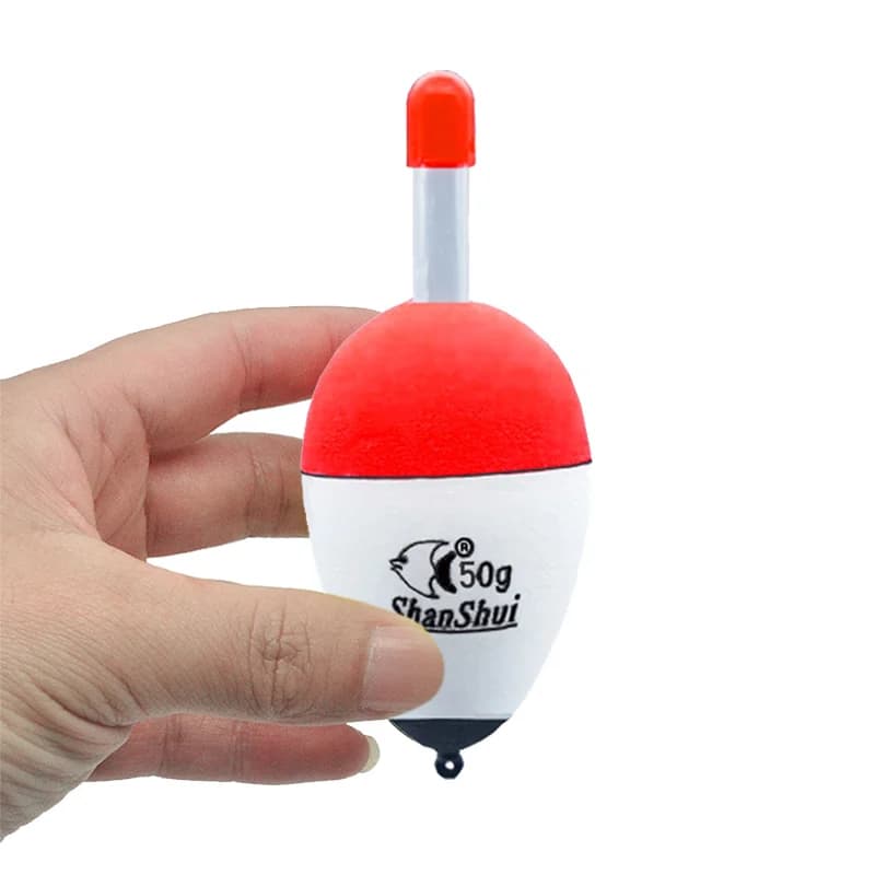 2 Flotteurs lumineux de pêche de nuit en EVA, 10 à 80g, pour la pêche en
