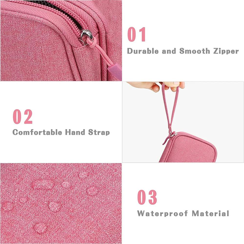 Poche étanche organisateur câbles électroniques - Sac rangement accessoires pêche voyage universel