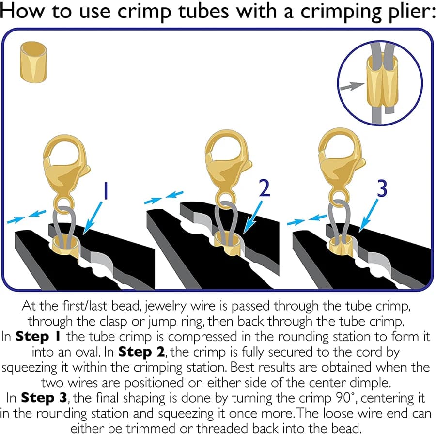 Pince à sertir pour bijoux de pêche - Création de tips, anneaux jump et split rings DIY