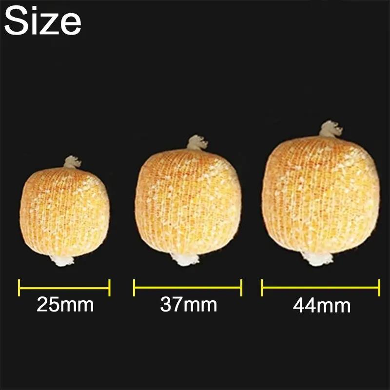 10 filets mesh PVA dissolution eau pêche carpe feeder lanceur appât 5m 18-44mm montage